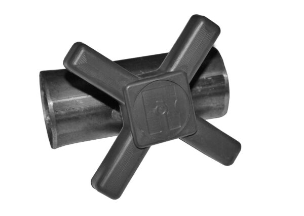 Trailer jockey wheel 25mm (125) and bracket - Image 2