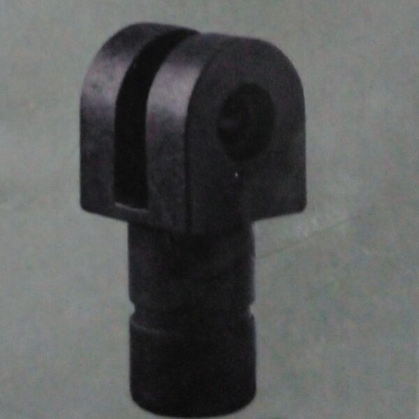 Slotted Swivel-End Pole Insert 22mm (Black Only) 4Pack