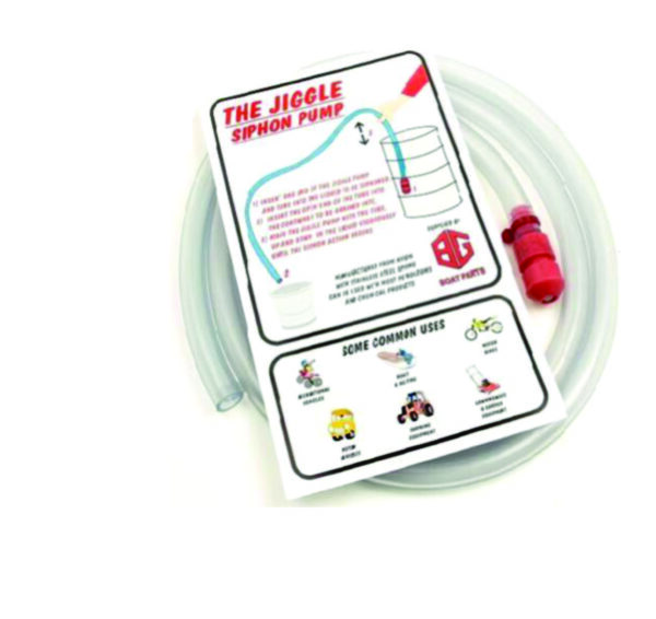 Jiggle Siphon Pump Plastic 12,5mm & 19mm