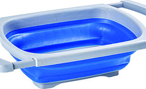 FOLDAWAY WASHING UP BOWL WITH EXTENDABLE HANDLES
